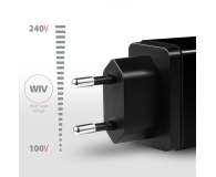 Axagon ACU-QS24, QC & SMART 24W, 2x USB-A, QC3.0/AFC/FCP + 5V/1.2A - 1353454 - zdjęcie 5